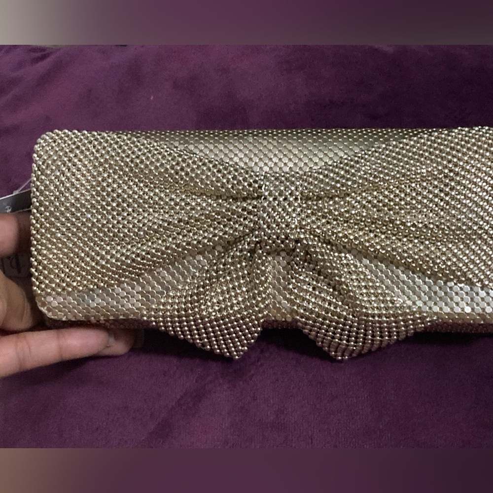 Light gold/champaign clutch purse